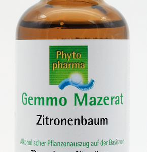 Gemmo Mazerat "Zitronenbaum", 50ml, von Phytopharma
