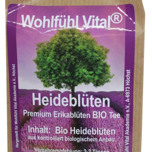 Heideblüten Erikablüten Tee, 100g, von Wohlfühl Vital