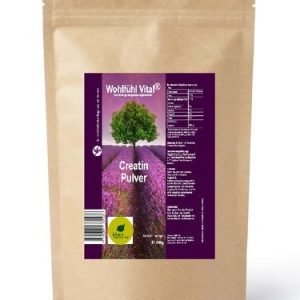 Creatin Pulver, 500g, von Wohlfühl Vital