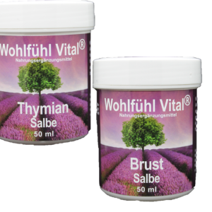Kombipaket: Brustsalbe + Thymaiansalbe