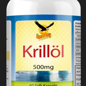 Krillöl 500mg 60 Softgel-Kapseln von Getup