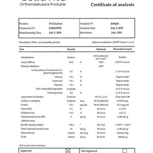 D-Galactose Vita ca. 2 Monatsvorrat, 200g, von CELLAVITA