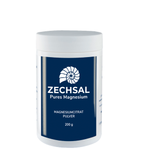 Magnesium Citrat Pulver, 200g, von Zechsal