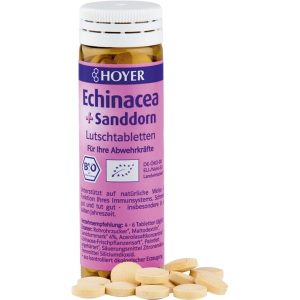 Echinacea + Sanddorn Lutschtabletten , 60 Lutschtabletten, von Hoyer