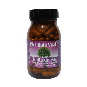 Nattokinase, 120 Kapseln, von Wohlfühl Vital