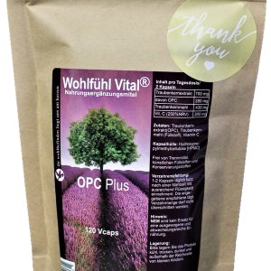 OPC+ (OPC Plus), 120 Kapseln, Nachfüllpack, von Wohlfühl Vital