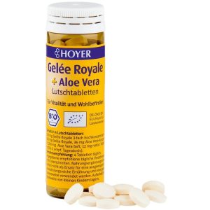 Gelee Royale + Aloe Vera, 60 Lutschtabletten, von Hoyer
