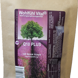 Q10 Plus, Nachfüllpack, 120 Kapseln, von Wohlfühl Vital