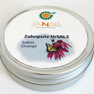 Sanoll Zahnputz-UrSALZ Salbei-Orange 50g