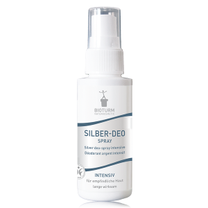 Silber Deo, Spray, intensiv, 50ml, von Bioturm