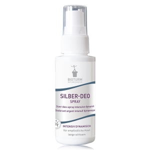 Silber Deo, Spray, intensiv-dynamisch, 50ml, von Bioturm