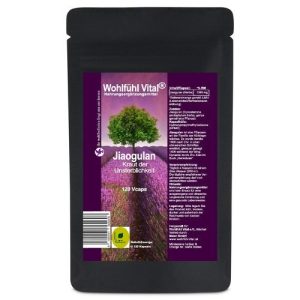 Jiaogulan, 120 Kapseln (vegan), Nachfüllpack, von Wohlfühl Vital