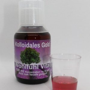 Kolloidales Gold 30 ppm, 100ml, von Wohlfühl Vital