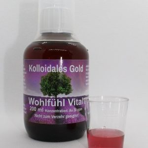 Kolloidales Gold 30 ppm, 200ml, von Wohlfühl Vital