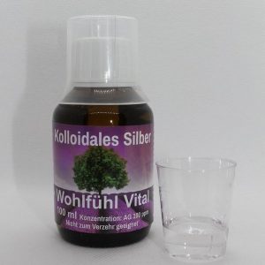 Kolloidales Silber 100ppm, 100ml, von Wohlfühl Vital