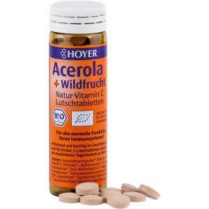 Acerola + Wildfrucht Lutschtabletten, 60 Lutschtabletten, von Hoyer