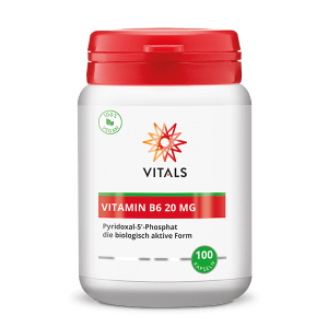 Vitamin B6 100 Kapseln von Vitals