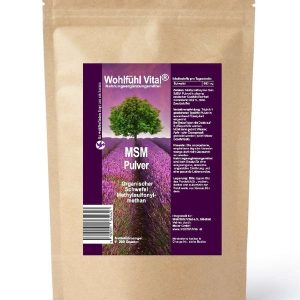 MSM Pulver, 200g, vegan, von Wohlfühl Vital
