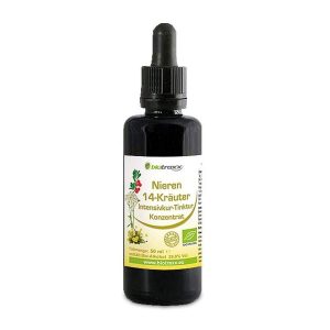 Nieren 14 Kräuter Tinktur 50ml von Biotraxx