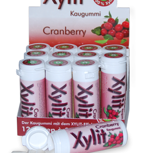 Xylit Kaugummi Cranberry 30 Stück