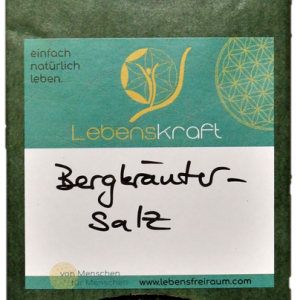 Bergkräutersalz, 120g, von Lebenskraft