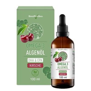 Omega-3 Algenöl KIRSCHE DHA+EPA 100 ml von SinoPlasan