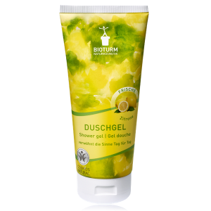 Duschgel "Frische Zitrone", 200ml, von Bioturm