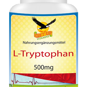 L-Tryptophan 500mg, 150 veg. Kapseln, von Getup