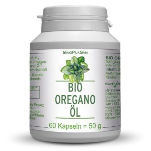 Oregano Öl BIO, 60 Kapseln, von Sinoplasan