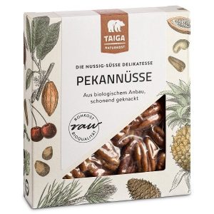Pekannüsse, 70g, von Taiga Naturkost