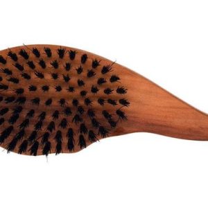 Profi-Haarbürste Tropfenform "Die Außergewöhnliche" aus Birnbaumholz & Wildschweinborste