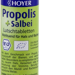Propolis + Salbei Lutschtabletten, 60 Lutschtabletten, von Hoyer
