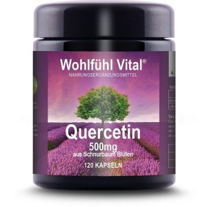 Quercetin, 120 Kapseln (vegan), von Wohlfühl Vital
