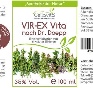 Tinktur VIR-EX Vita 100ml von Cellavita
