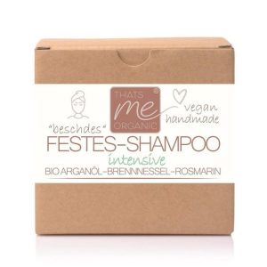 Veganes festes Shampoo "intensive" für zu fettige & schuppige Kopfhaut 40g Handmade