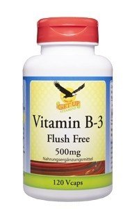 Vitamin B3 Flush Free, 120 Kapseln, von Getup