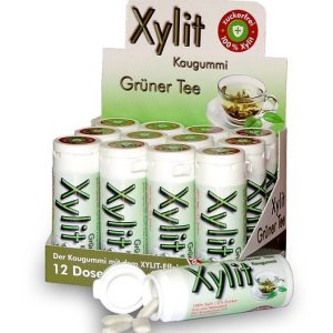 Xylit Kaugummi Grüner Tee 30 Stück