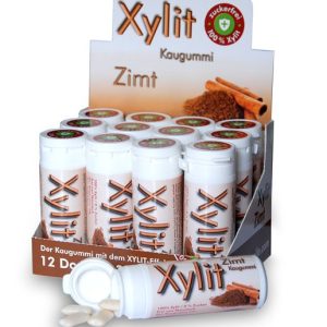 Xylit Kaugummi Zimt 30 Stück