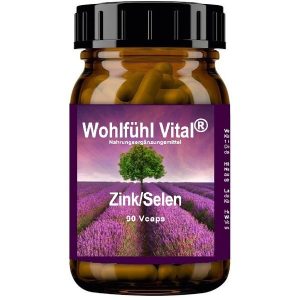 Zink Selen 90 Kapseln  Wohlfühl Vital 100 % Vegan