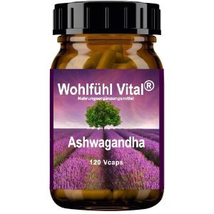 Ashwagandha, 120 Kapseln, von Wohlfühl Vital