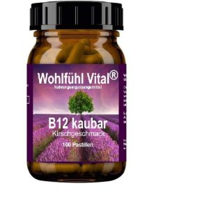 B12 kaubar 1000µg, 100 Pastillen, von Wohlfühl Vital